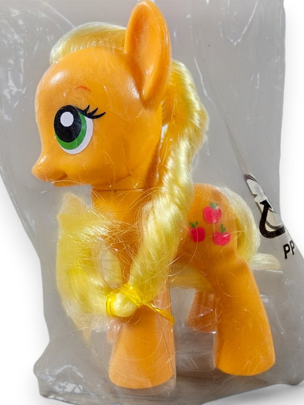 Hasbro My Little Pony Applejack Bagged Brushable Budget G4 MLP NEW 2013 3"
